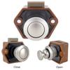 Round Flush Pull Slam for Latch Embedded Pulling Ring Lock for Travel Trailer RV