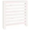 822592 vidaXL Radiator Cover White 79.5x19x84 Cm Solid Pine Wood