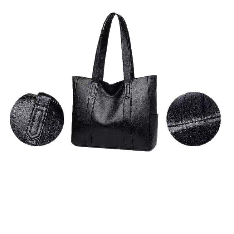 2024 Autumn Women's Large Versatile Korean Style Tote & Shoulder Bag
