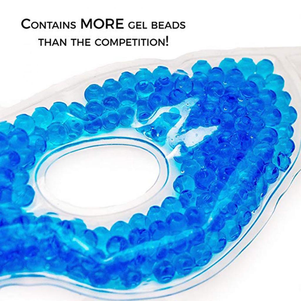 Buy Gel Beads Hot Cold Compress Eye Mask Patch Cover Relieving Fatigue