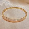 New Half-circle Bracelet with Light Luxury and High-end Feel Buckle Bracelet with Versatile Light Luxury and High-end Feel