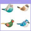 Wooden Craft Bird Decor With Handcrafted Design For Gift Giving And Home Decoration