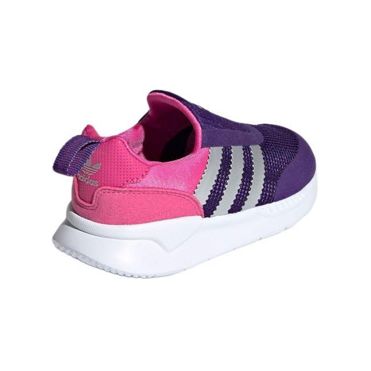adidas Originals ZX 360 Niedrige Kleinkinderschuhe Lila Silber Säugling und Kleinkind FX4943