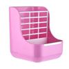 2 in 1 Rabbit Guinea Pig Chinchilla Hay Grass Feeder Rack Pet Food Feeding Bowl