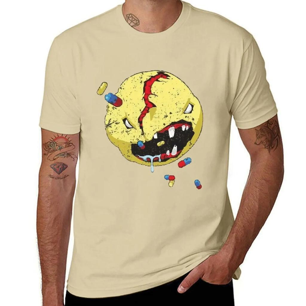 Favourite Shirt T-Shirt Hippie Clothes Cute Tops Short Sleeve Cotton Vintage T-Shirt Crewneck Cyber Samurai Punk Tee Shirt