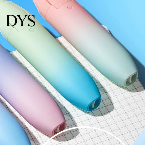 Compact Design Correction Tape Push-Type Tool Gradient Portable Color Stationery Pen for Home School