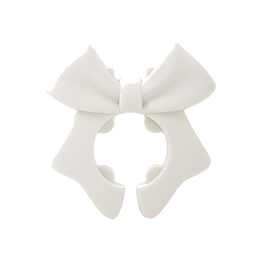 1/2/3Pcs Silicone Spoon Holder Bow Heat-Resistant  Anti-Scalding Utensil Holder Bow Spill Stopper for Spoon Cooking Utensil