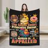 Cat Dount Blanket Cover Dungeon Crawler Carl Flannel Throw Blanket Summer Air Conditioning Decoration Lightweight Bedsprea,