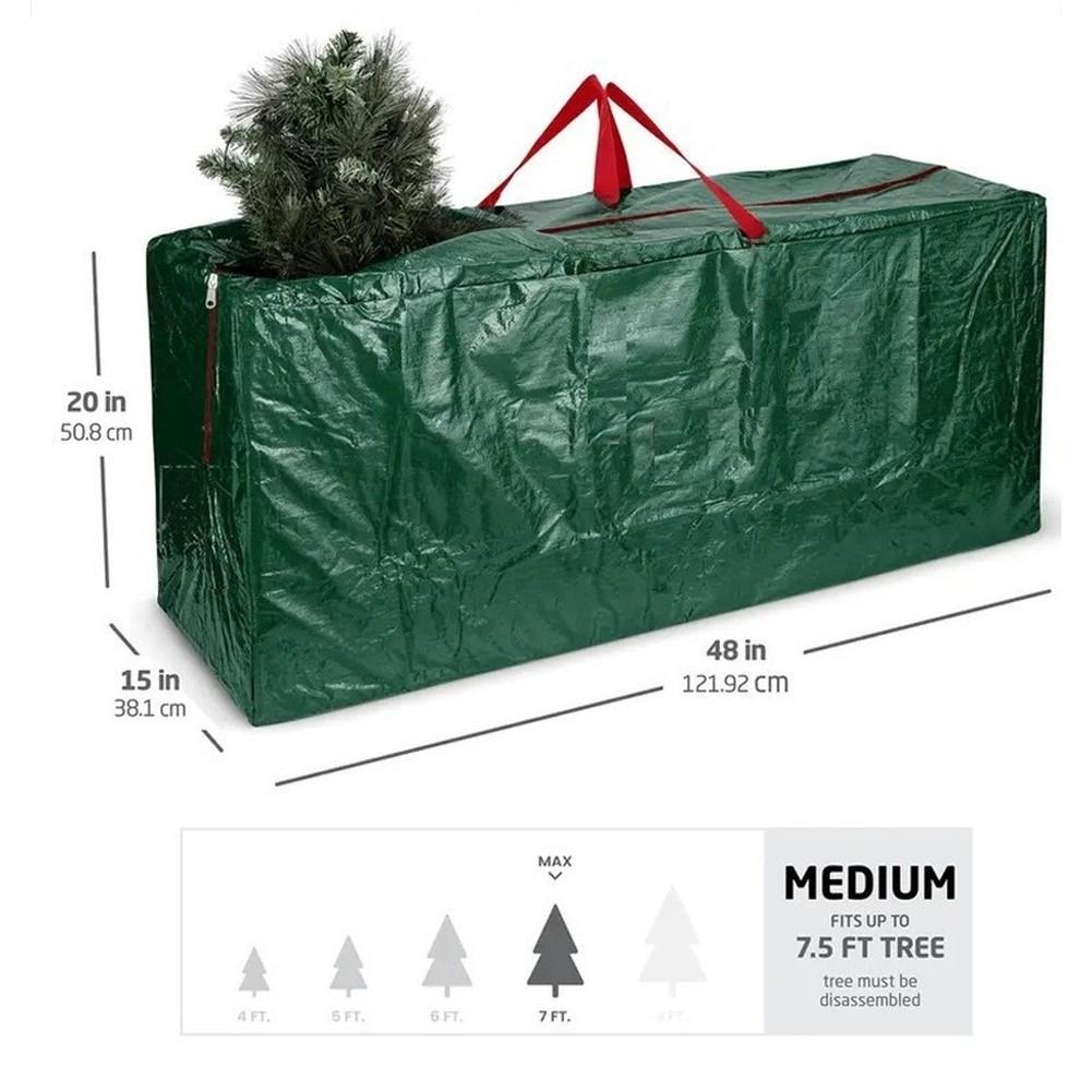 Fits Up To 9FT Christmas Tree Bag Waterproof Non-woven Fabric Tear Resistant