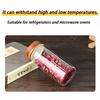 Coffee Bean Glass Sealed Jar Tea Coffee Powder Spice Sealed Storage Jar Acacia Wood Lid Glass Jar