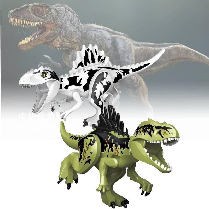 Jurassic Dinosaurier Baustein Set Mit T-rex Und Raptor Kompatiblen Teilen