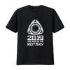 2019 Year OF The Rotary  T Shirt Vintage Washed Slightly Versatile Unisex Soft Homme Comfortable Fashion Streetwear Breathable