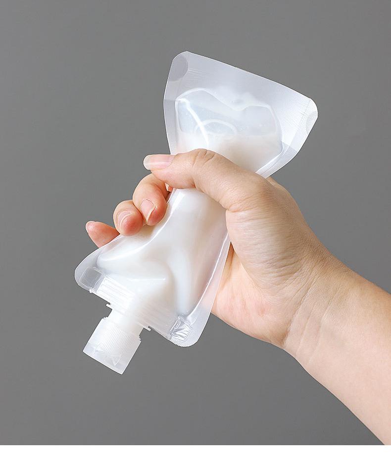 30/50/ML Lotion Spenderbeutel Reise Wiederverwendbare Beutel Shampoo Flüssigkeit Auslaufsicher Nachfüllbar Kosmetikverpackung Aufbewahrungsbehälter