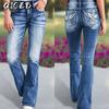 Women's Fashion Casual Solid Color Print Pants & Capris