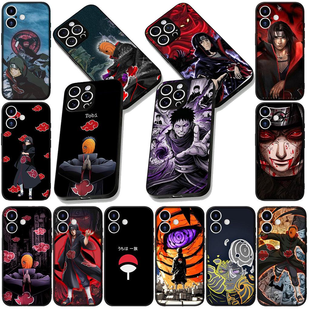 for Motorola Moto Edge 50 30 Fusion 40 NEO Ultra Pro E14 G20 E15 G35 G84 G13 G53 Case Itachi Obito Uchiha Tobi Akatsuki Narutos