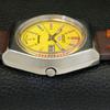 AUTOMATIC 6349A VINTAGE SEIKO 5 JAPAN MENS YELLOW COLOR DIAL WATCH a701445-5 R206b-a701445