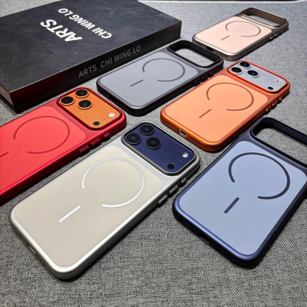 iPhone 17 Pro Max Magnetic Case: Second Gen, Soft & Smooth, Drop-proof, Solid Color