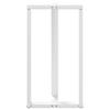 Vidaxl Nogi Do Stołu Barowego, 2 Szt., Białe, 60X35X(110-111) Cm, Stal