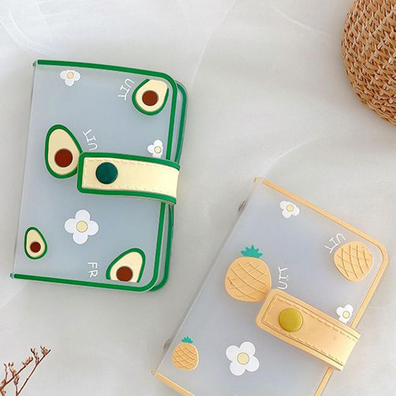 Cute Card Holder For Women Stylish Compact Lightweight Card Case Wallet Fashion Portable Mini Purse Organizer For Credit Cards ID Cash