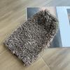 Women Vintage Warm Curly Furry Solid Color Leg Warmers Leg Covers Aesthetic Fuzzy Plush Boot Cuffs Socks for Winter Days