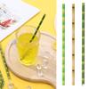 25pcs Reusable Wedding Cocktail Drink Drinking Tubes Paper Tubes Party Supplies Bamboo Straws