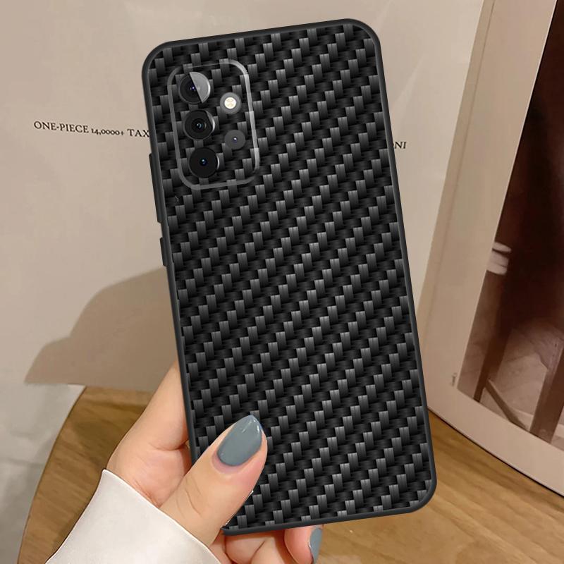 Forged Carbon Funda For Samsung Galaxy A15 A25 A35 A55 A52 A32 A12 A14 A34 A54 A51 A71 A53 A13 A33 Case