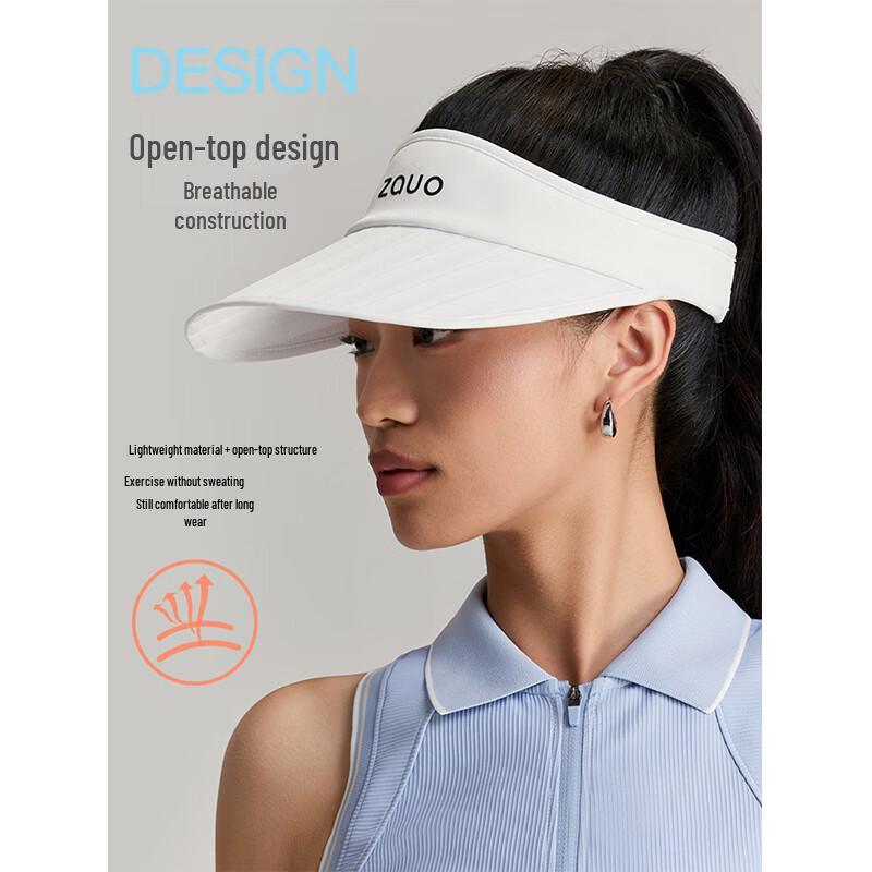 ZAUO Foldable UV Protection Sun Visor