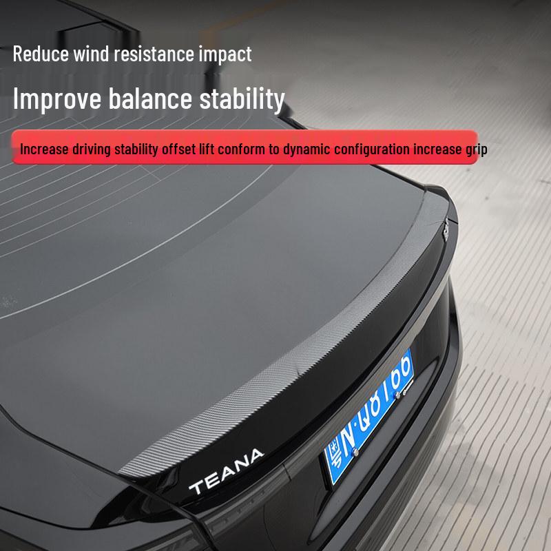 Rear Spoiler Stabilizer for 26 Nissan Teana Models - Hole-Free Car Upgrade Accessory