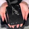 Adorable Musical Note Keychain Charm Adorable Musical Note Alloy Keyring Bag Charm Phone Accessory Gift For Girls