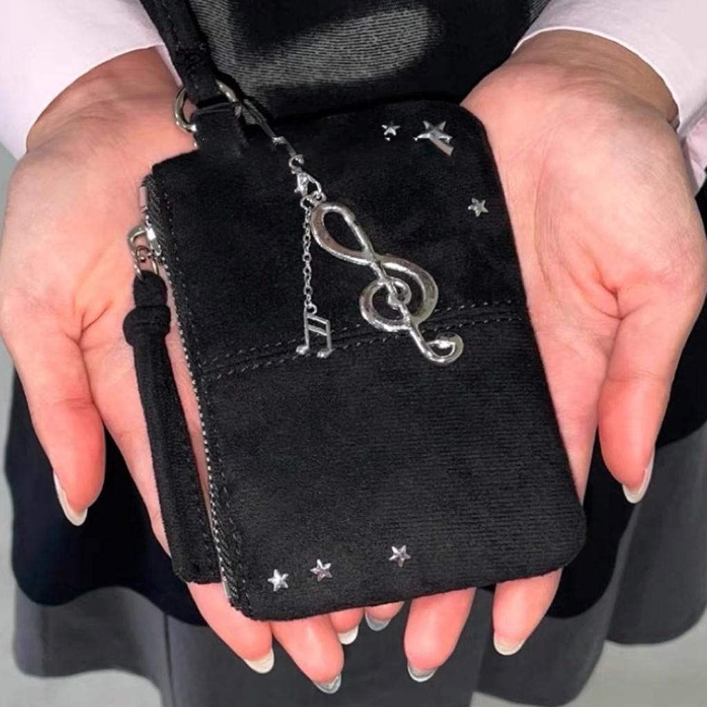 Adorable Musical Note Keychain Charm Adorable Musical Note Alloy Keyring Bag Charm Phone Accessory Gift For Girls