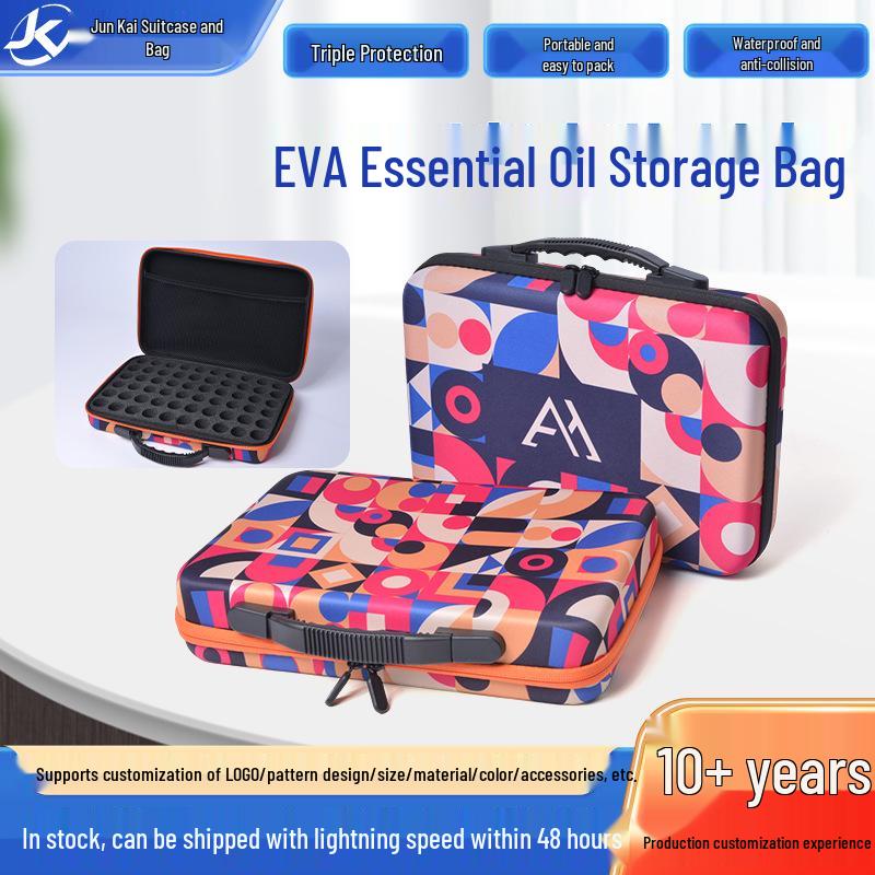 Limited-Time Multi-Function Shockproof Portable Essential Oil Storage Handbag with Strap Limited-time Discount