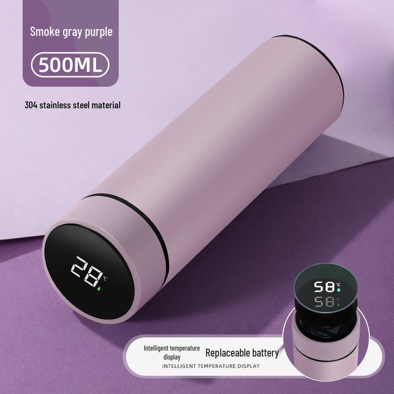 316 Stainless Steel Insulated Smart Cup, Tea & Water Separation, Stylish Gift for Men & Women