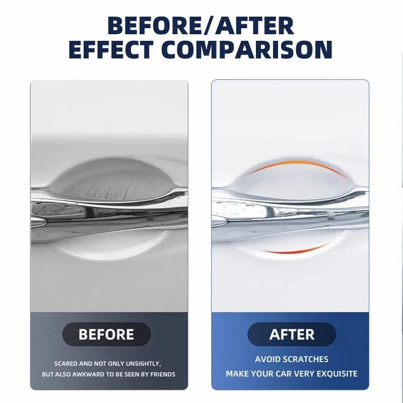 Car Door Bowl Handle Protector Stickers Transparent Anti-scratch Film For BMW M E90 E60 E46 E93 F20 F21 F30 F31 F32 F33 F34 F15