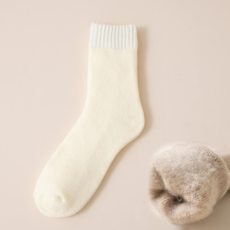 Woolen Socks for Men and Women In Winter, Thickened and Fleece for Warmth