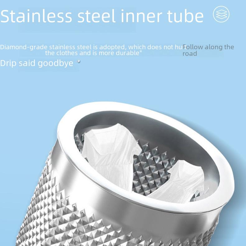 Compact Semi-Automatic Washer & Dryer for Baby and Children's Clothes