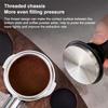 51mm 53mm 58mmEspresso Tamper Kompatibel mit Delonghi Espressokaffeemaschine Premium Barista Espresso Kaffeetamper
