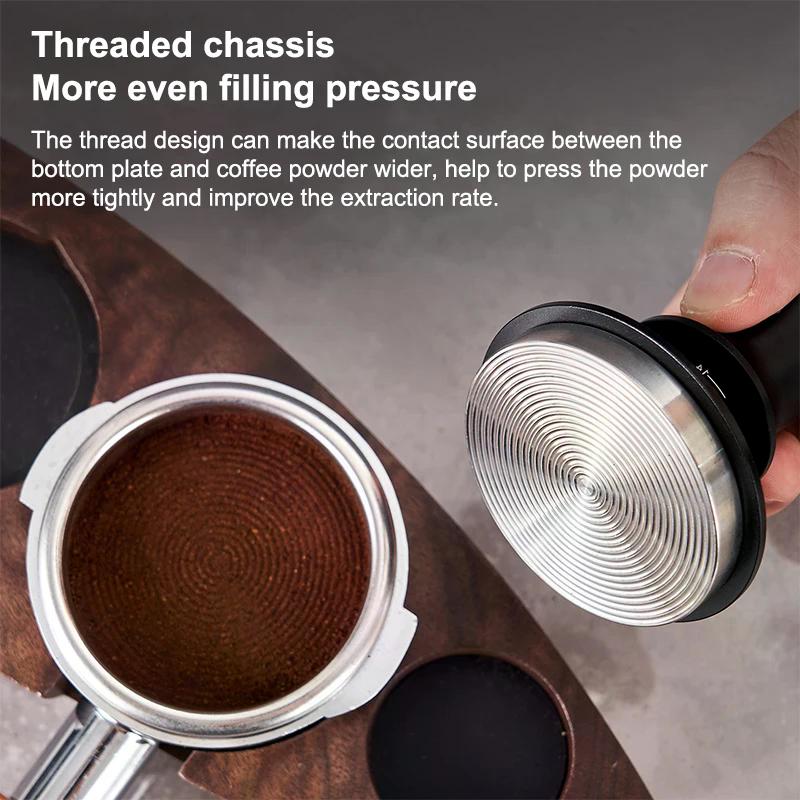 51mm 53mm 58mmEspresso Tamper Kompatibel mit Delonghi Espressokaffeemaschine Premium Barista Espresso Kaffeetamper