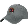 Road Hunting for Ditch Chickens Washed Baseball Cap Casual Adjustable Cotton Dad Hat