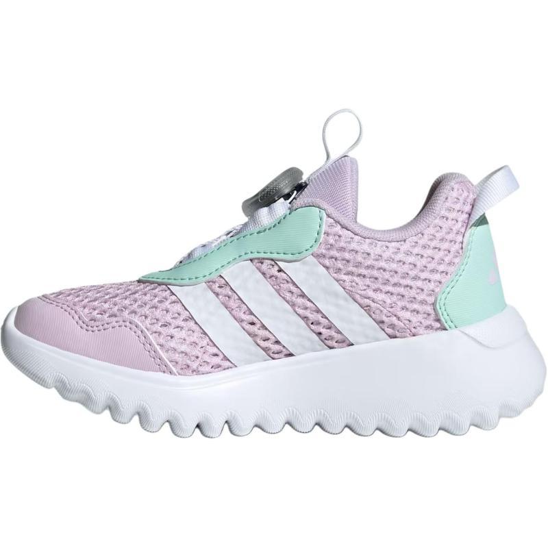 Adidas ACTIVEFLEX BOA 4.0 Anti Slip Wear Resistant Low Top Kids Lifestyle Shoes Purple Kids' Sneakers IH8727