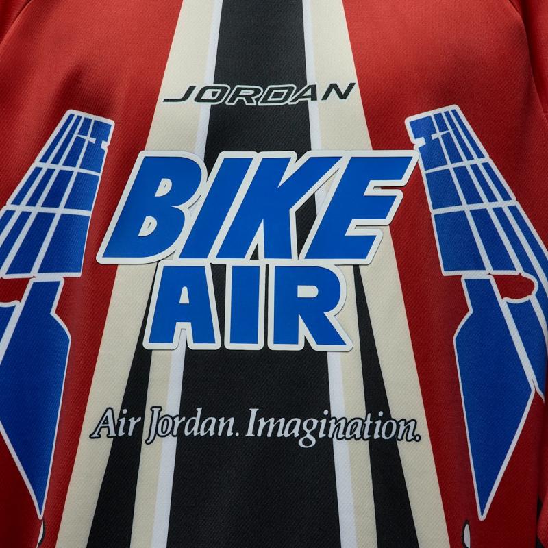 Nike X Nigel Sylvester BMX Jersey Cinnabar Unisex Tops Red HQ1729-623