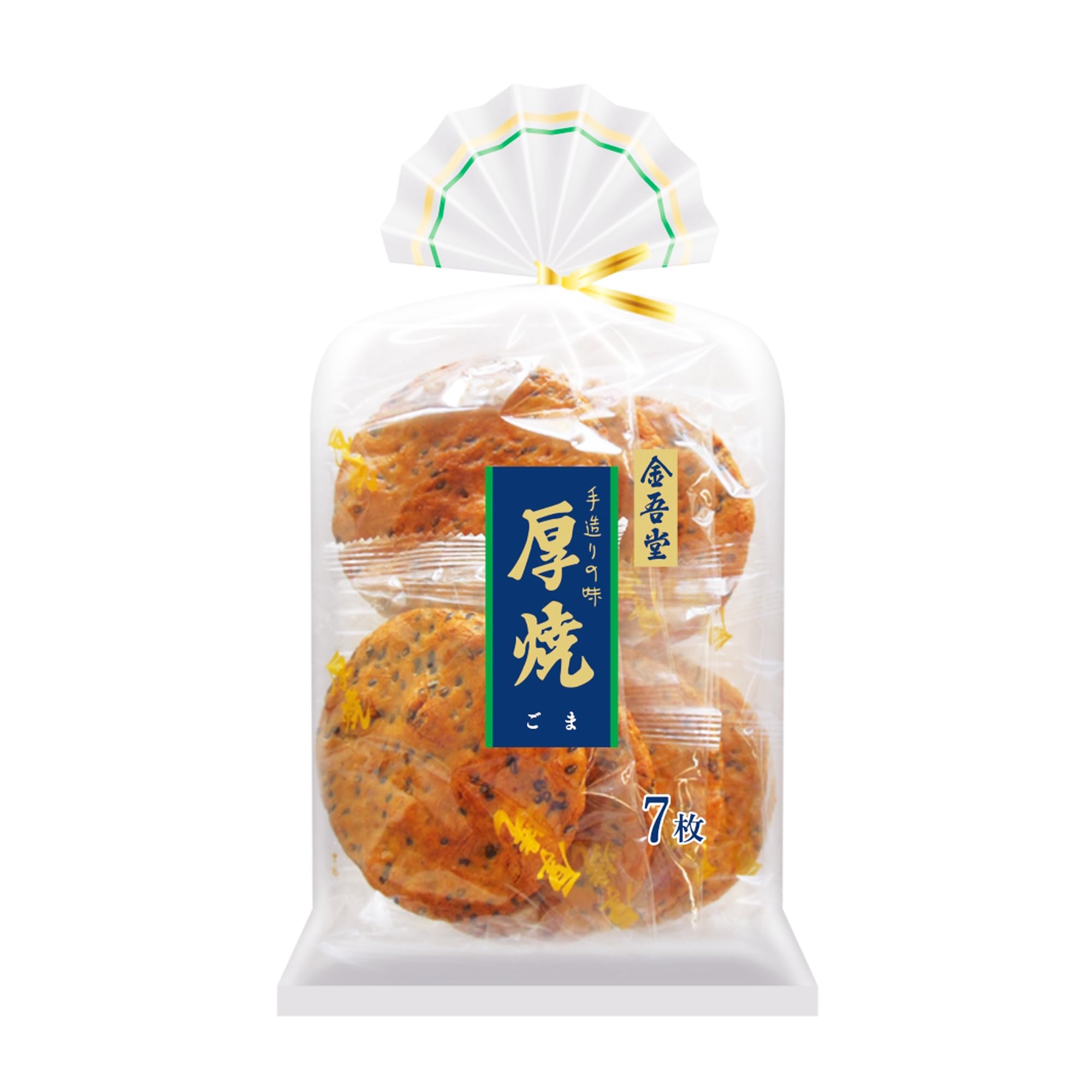 

Kingodo Confectionery Thick Sesame 7 pieces x 12 bags Seeds,