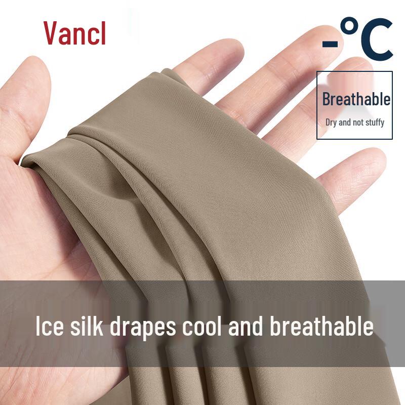 

VANCL Men s Ice Silk Relaxed Fit Cropped Pants M