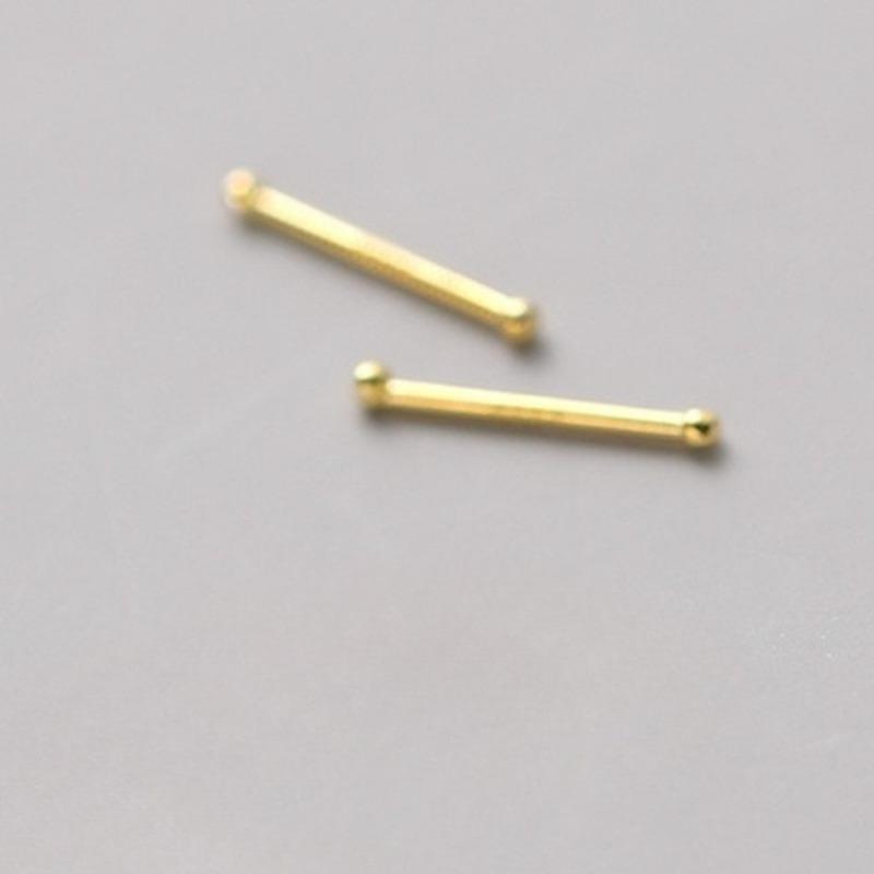 Double-headed Small Round Ball Ear Barb Earrings, Ear Bone Pins, Ear Barb Sleep-on Earrings, Ear Care Stick Earrings