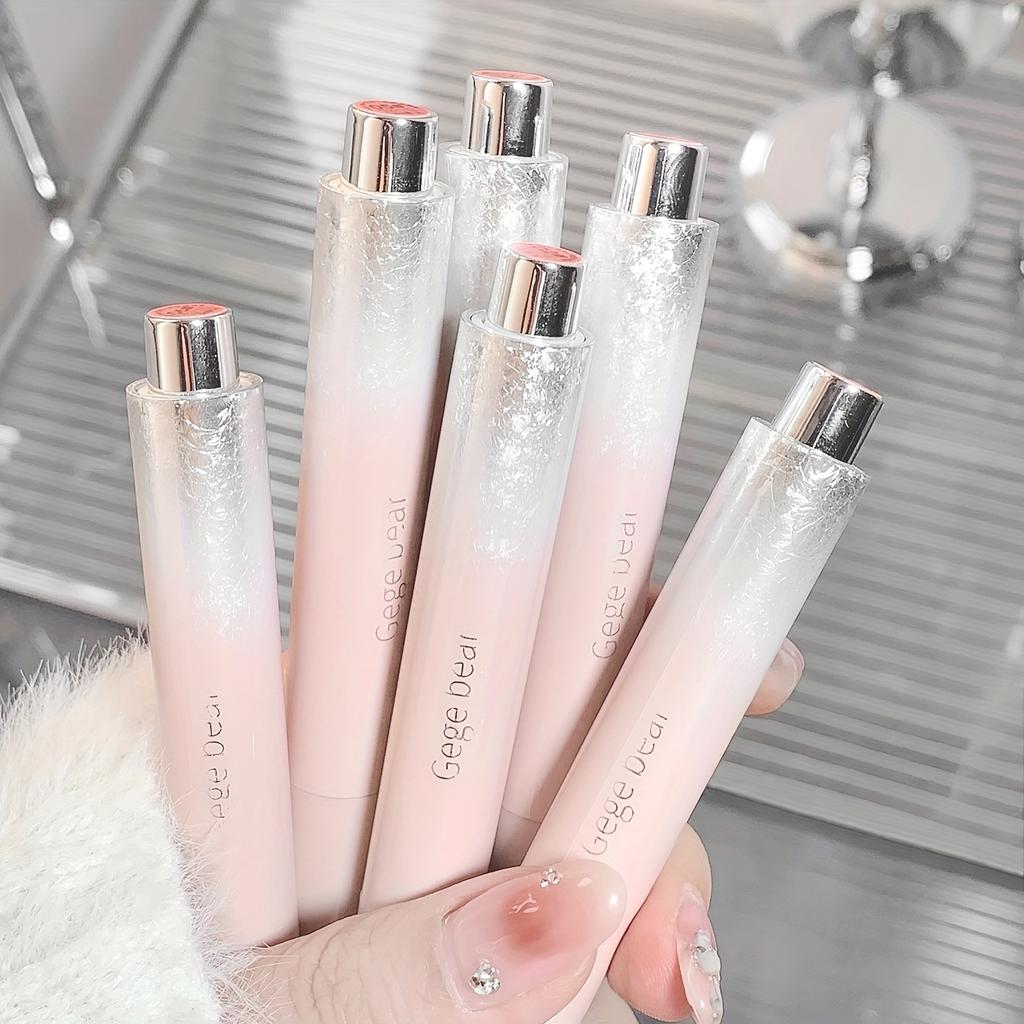 Feuchtigkeitsspendender Lipgloss, Hydrierend, Spiegelglanz-Finish, Rosa Lippenstift für Frauen, Feuchtigkeitsreich, Nicht klebriger Lippenstift, Perfekt für den täglichen Gebrauch