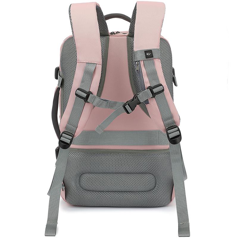 Eaqual To 18 Inch Suitcase 31 L Expandable Men Women Lover Backpack For 17/17.3 Inch Laptop, USB Charging,180° Open, Wet/Dry Bag