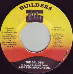 

7-дюймовая пластинка ASSASSIN / SPRAGGA BENZ / RED RAT - The Gal Dem / It s The Rat НИ ОДНОГО Строители Ямайский Регги, Ска и Даб Б/У
