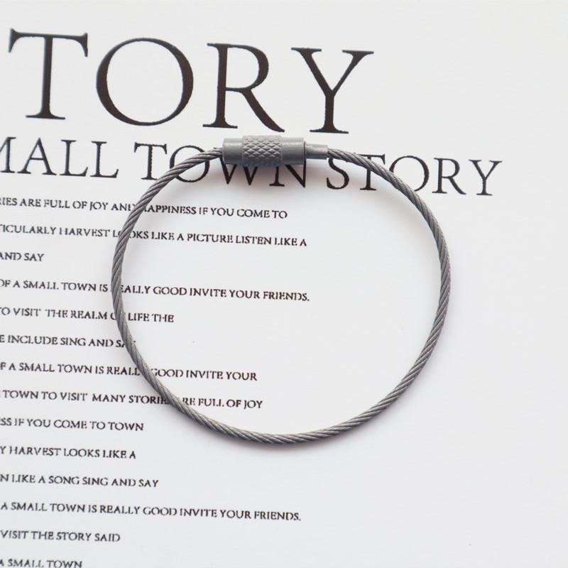 1 stk Fargerik Bagasjelappklemme i Rustfritt Stål Slitesterk og Enkel å Installere Perfekt for Reise og Daglig Bruk