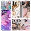 Vintage Marble Phone Case Cover for iPhone 17 16 15 14 13 12 Pro Max 11 Pro Max 17 AIR Plus Shockproof Soft TPU Shell Fundas Bag