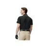 Fila Golf Sun Protection Cool Breathable Sports Versatile Comfortable Striped Printed Short Sleeve Polo Shirt Men Polo Shirts A11M525149F-BK