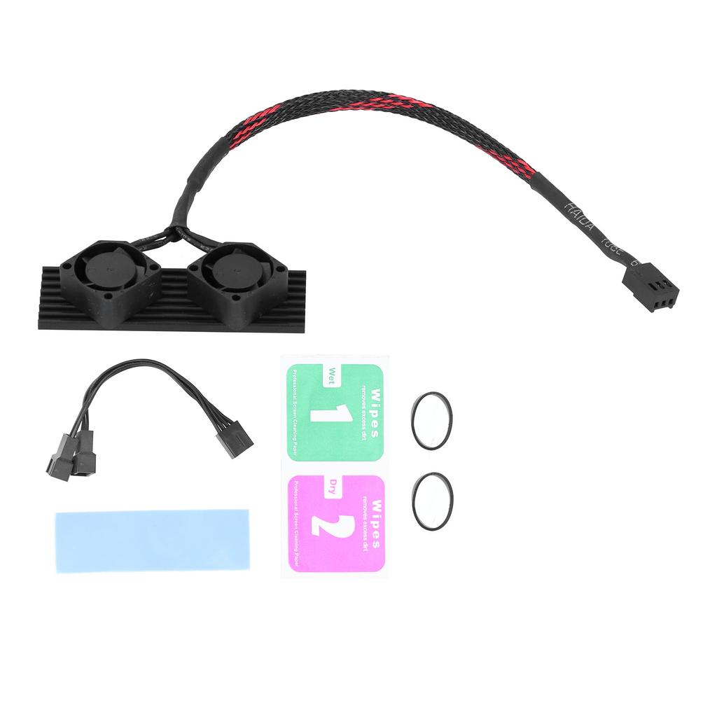 Heat Sink with Cooling Fan SolidState Radiators for Desktop Computers Ngff Nvme SATA3